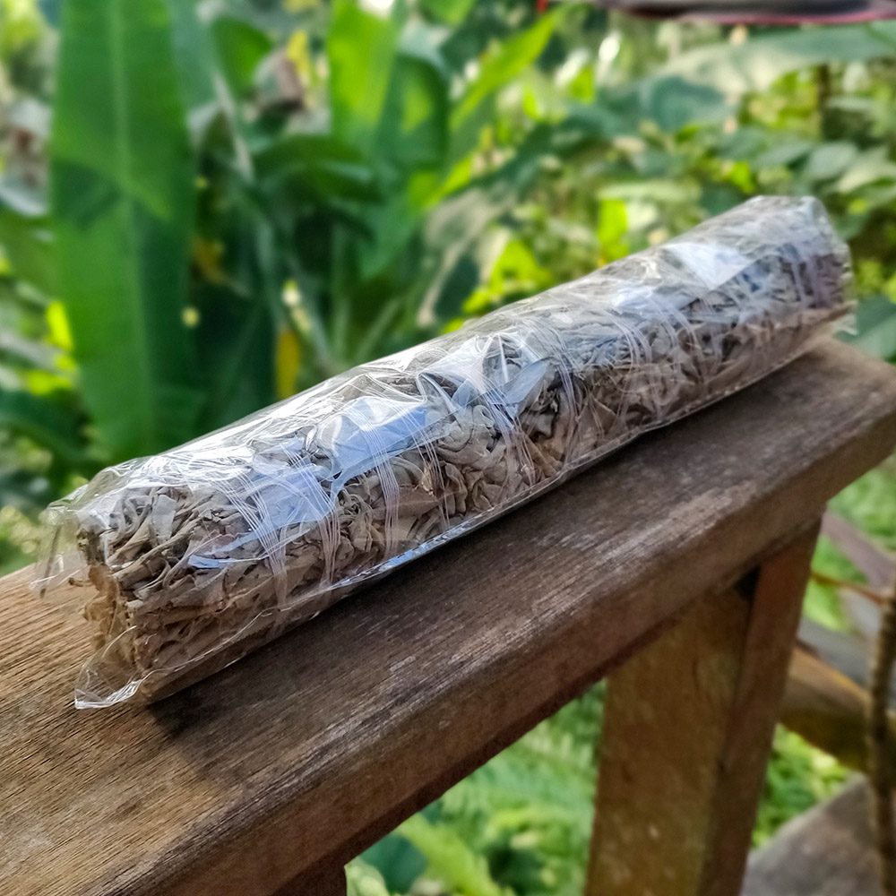 [INS-035] White Sage California Organic Large Smudge (18 cm)