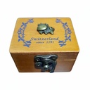 [MUI-308] Wooden Music Box "Switzerland 1291"