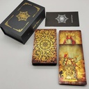 [CDK-009] Neo Rider Waite Tarot Gold Waterproof Card Deck 2
