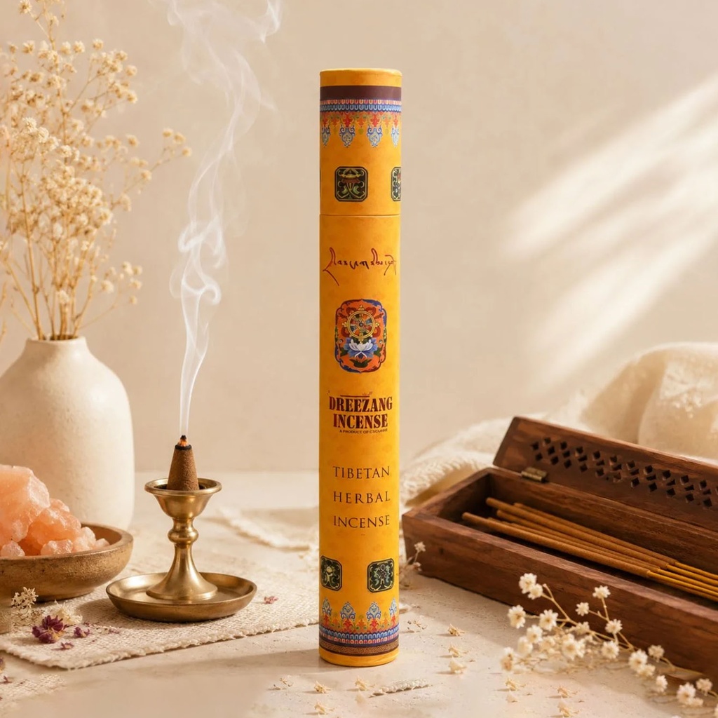 [INS-126] CTSCS Tibetan Herbal Incense "Dreezang Incense" (Premium Himalayan Dhoop)