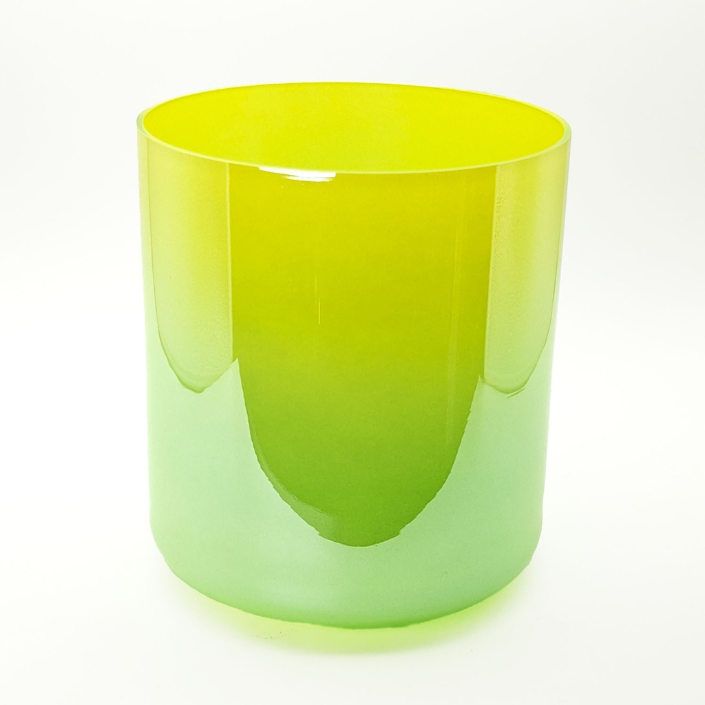 [ACB-189] Alchemy Crystal Bowl Juicy Lime Green - E4 (17 cm, 0.7 kg)
