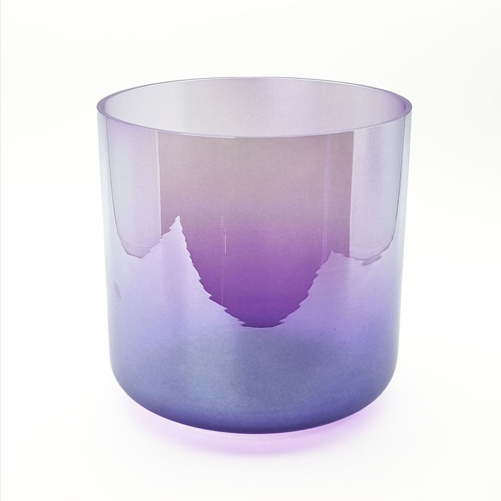 [ACB-182] Alchemy Crystal Bowl Gradient Purple - B4 (14 cm, 0.5 kg)