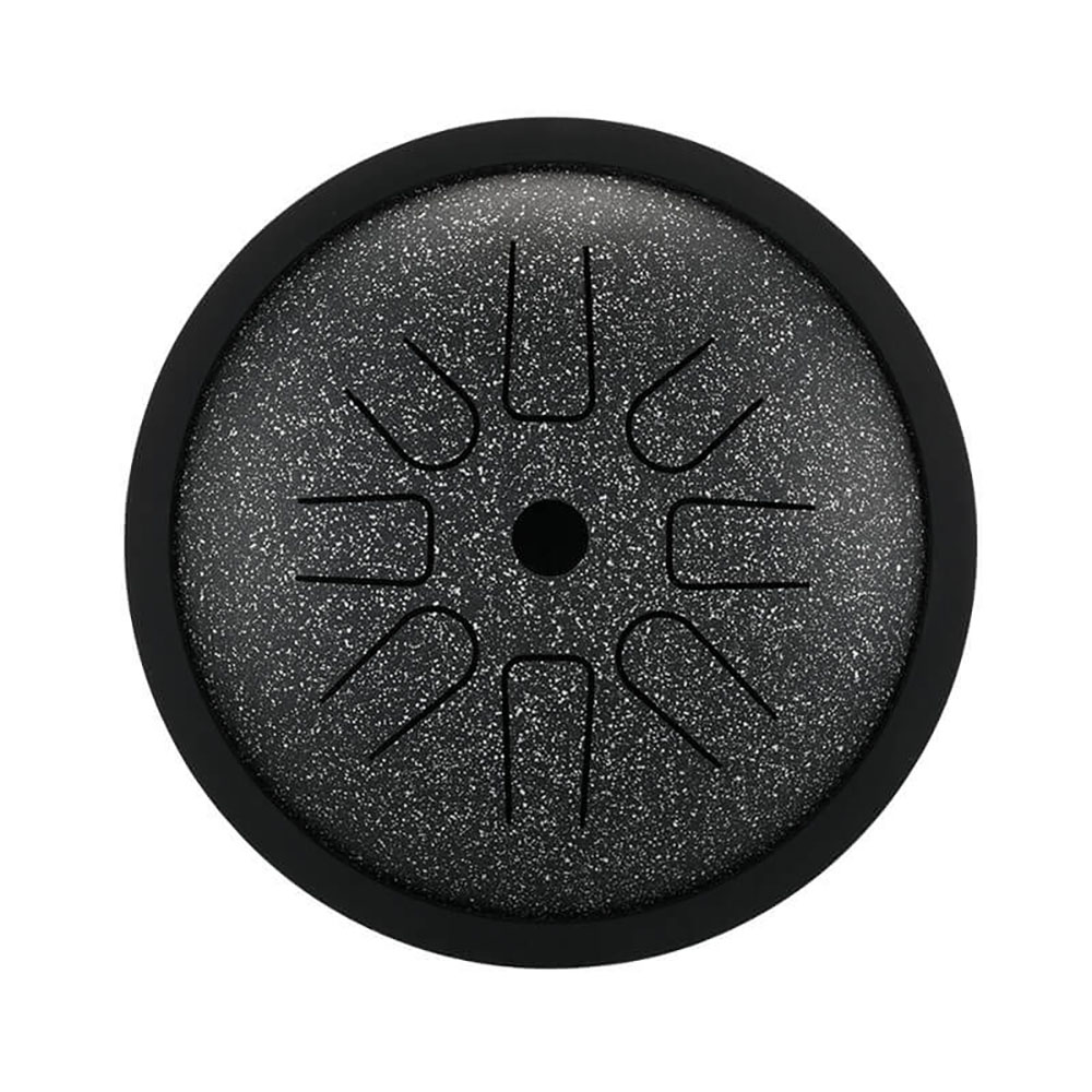 [HPY-073] HLURU Tongue Drum TP8-6 Galaxy Black "C5-Pentatonic" (17 cm, Copper Steel)