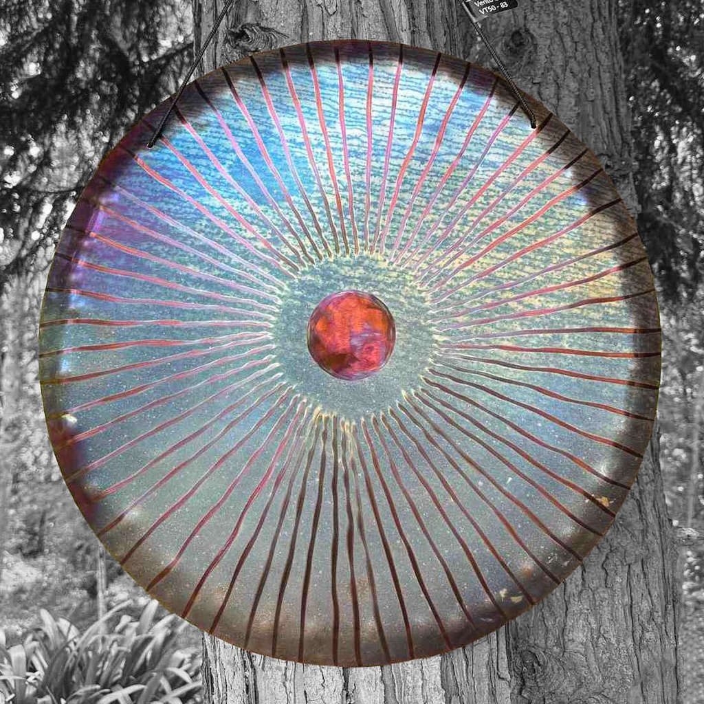 [GNG-038] UNIVERSE GONG Vento (Wind Gong) "Blue Eye" VT50-0083 - Note D#2 (49 cm, 1.8 kg) (+ quality case)