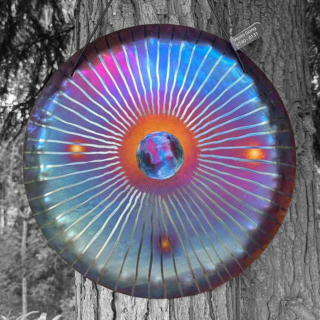 [GNG-034] UNIVERSE GONG Vento (Wind Gong) "Blue Eye" VT40-0131 - Note F#2 (39 cm, 1.2 kg) (+ quality case)
