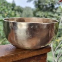 [SSH-267] Hammered Singing Bowl Golden Matte - G3 (20 cm, 1.2 kg)