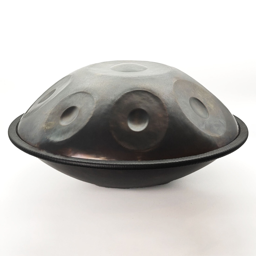 [HDP-017] Handpan Mini Travel "D Minor" Brown (44 cm, Bali) (+ case)