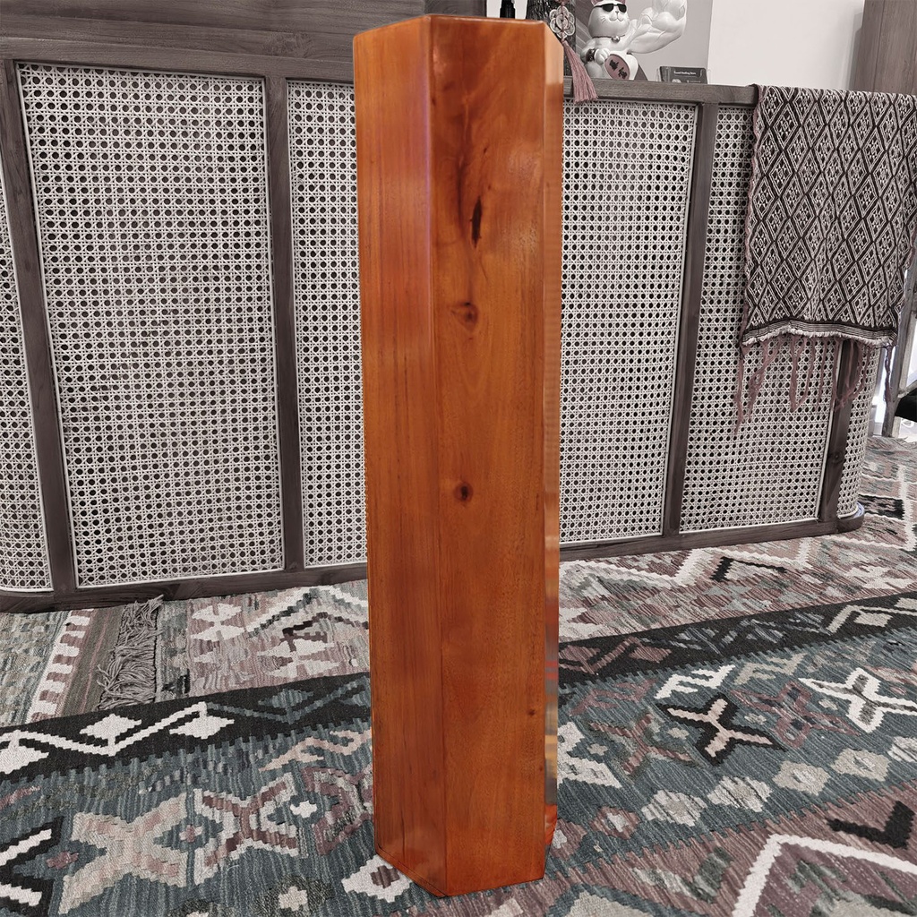 [MUI-189] Rain Pillar Standing Shaker Mahogany Wood (60 cm, 2.8 kg, 6 min) (+ case)