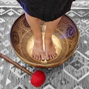 [SMB-043] Standing Mantra Hammered Singing Bowl - B2 (55 cm, 12.5 kg)