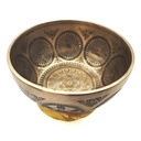 [SYB-014] Yantra Hammered Singing Bowl - G3 (21 cm, 1.4 kg)
