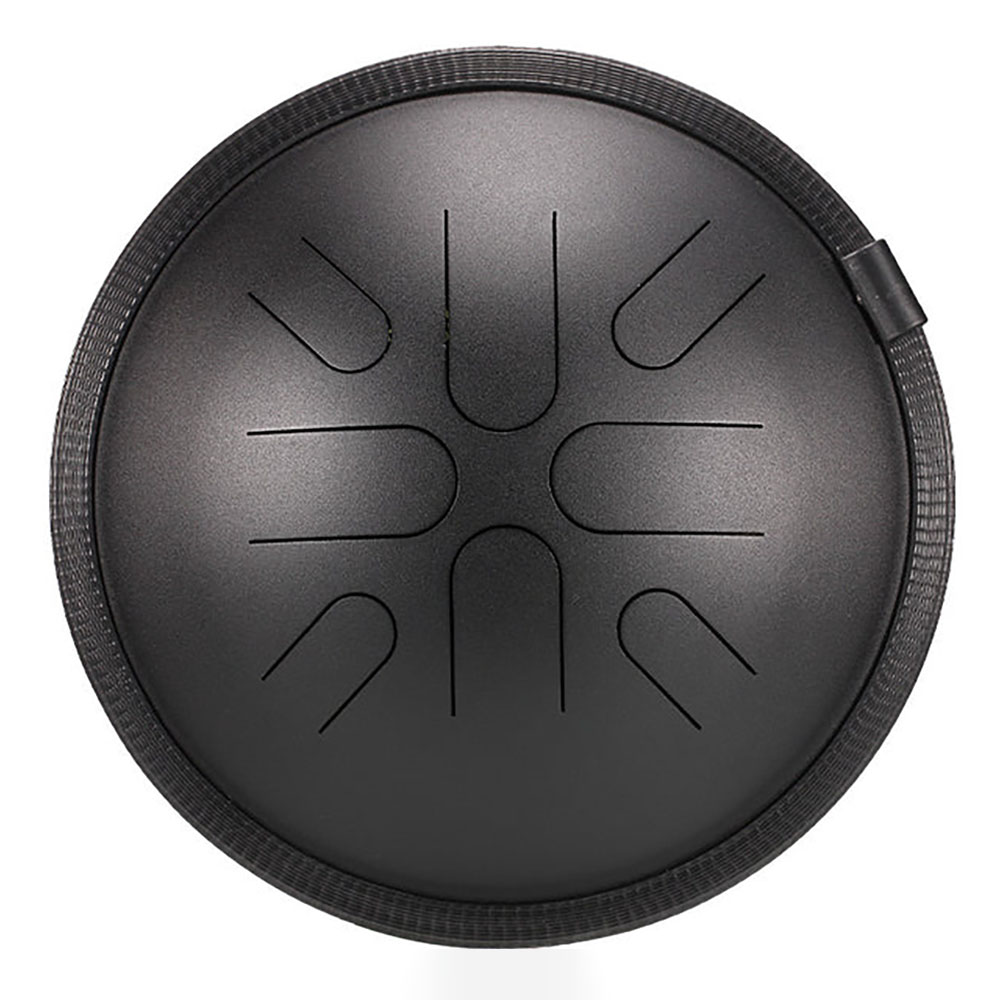 [HPY-080] HLURU Tongue Drum TA8-10 Ink Black (25 cm, Copper Steel)