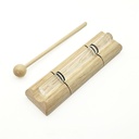 [MUI-330] Crystal Energy Chime Single Clear - A7 (432 Hz, 17 cm)