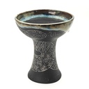 [INS-109] Premium Ceramic Glazed Incense Burner Medium "Ayahuasca Snake Spirit" (15 cm)