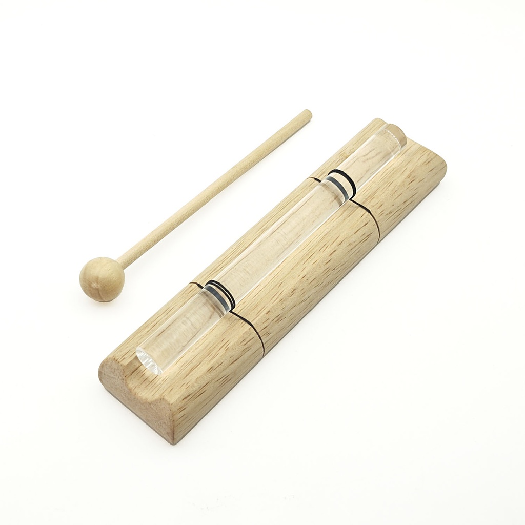 [MUI-328] Crystal Energy Chime Single Clear - F7 (432Hz, 19 cm)