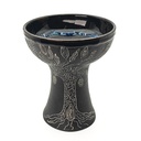 [INS-107] Premium Ceramic Glazed Incense Burner Medium "Cacao Tree" (15 cm)