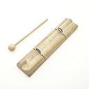 [MUI-327] Crystal Energy Chime Single Clear - E7 (432 Hz, 20 cm)