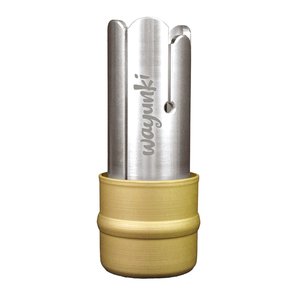 [MUI-225] Wayunki Wah-Wah Tube Chimes - Water (F# Minor) - Golden (+ case and stick)