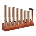 [MUI-217] MEINL Wah-Wah Tube Chakra Set 7 Notes (432 Hz) (+ cases, stand, bag)