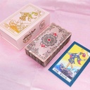 [CDK-032] Neo Rider Waite Tarot Pink Rose Gold Waterproof Card Deck