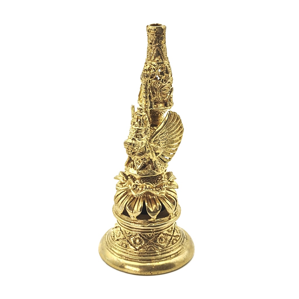 [INS-097] Brass Incense Sticks Holder "Dragon" (16 cm)