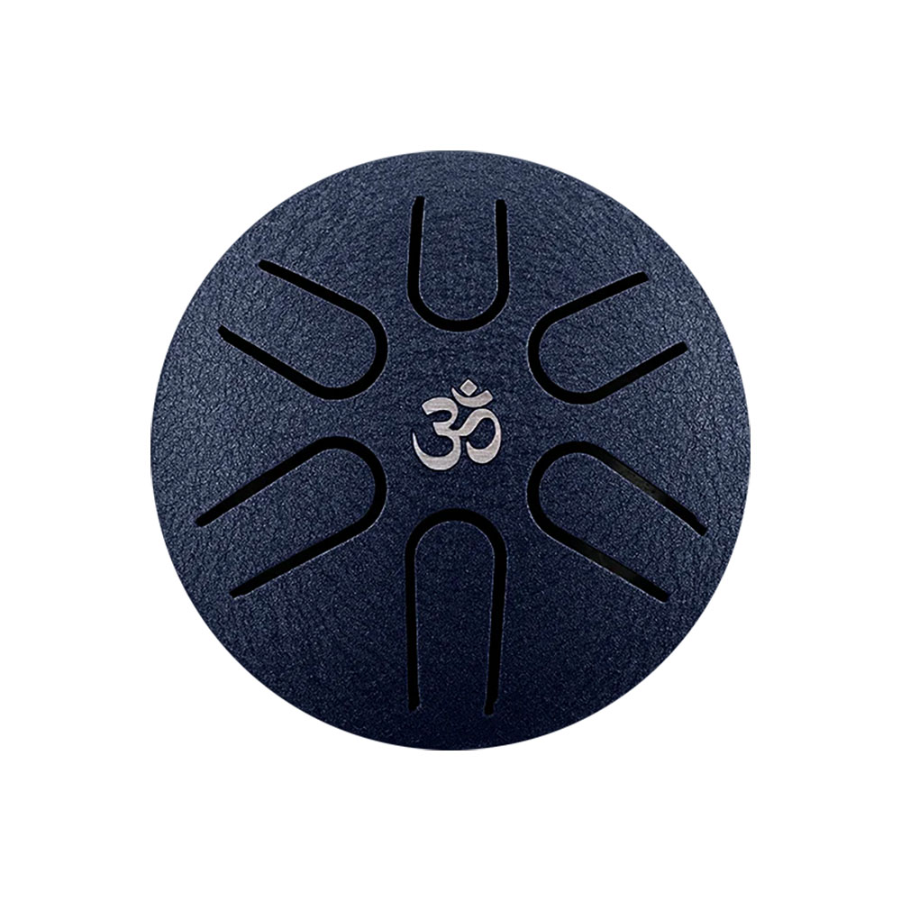 [HPY-057] HLURU Happy Drum Micro TM6-3 Navy Blue "OM" (8 cm)