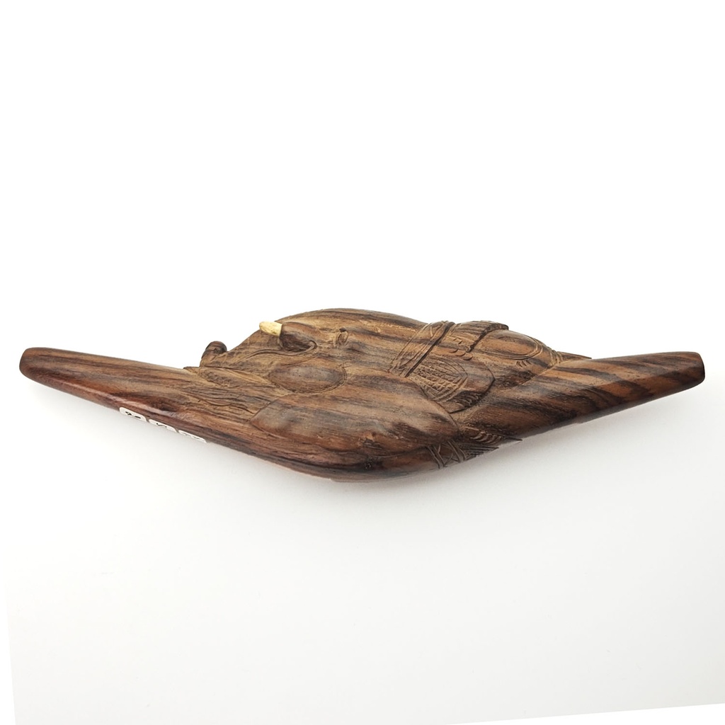 [RPA-143] Wooden Tepi Pipe "Ganesha" (Sono Wood)
