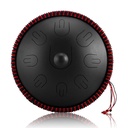 [HPY-042] HLURU Handpan Drum TAH9-14 Black "D Kurd" (36 cm, Copper Steel) (+ case)
