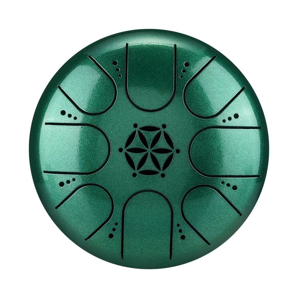 [HPY-021] HLURU Happy Drum Mini TCT8-5 Jewel Green (14 cm, + case)