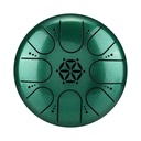 [HPY-021] HLURU Happy Drum Mini TCT8-5 Jewel Green (14 cm, + case)