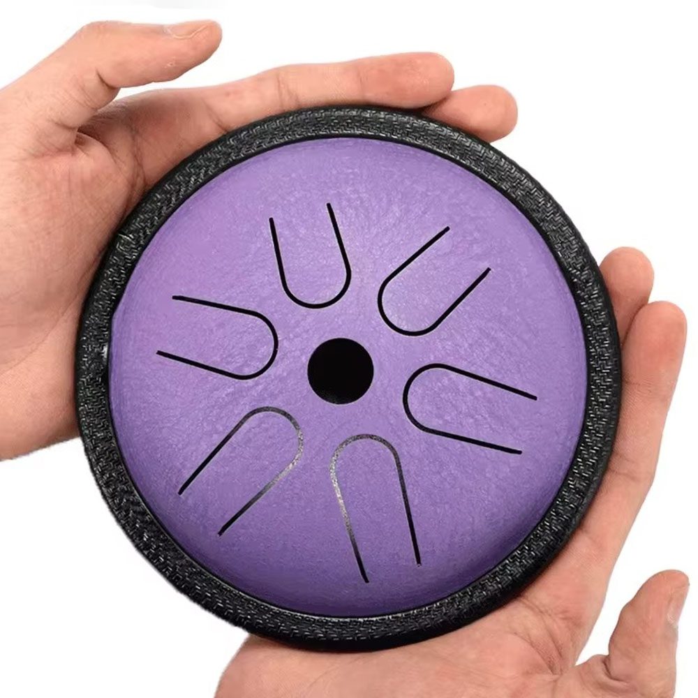 [HPY-015] HLURU Happy Drum Small TP6-5.5 Lavender (15 cm, Copper Steel)