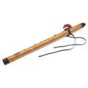 [FLT-047] Premium Single Flute Teakwood Amethyst Stone - F#m (53 cm) (+ case)