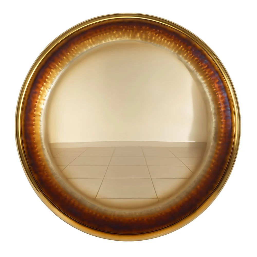 [GNG-011] Chinese Mirror Nickel Alloy Gong Plain 28" (70 cm, Bronze) (+ soft case)