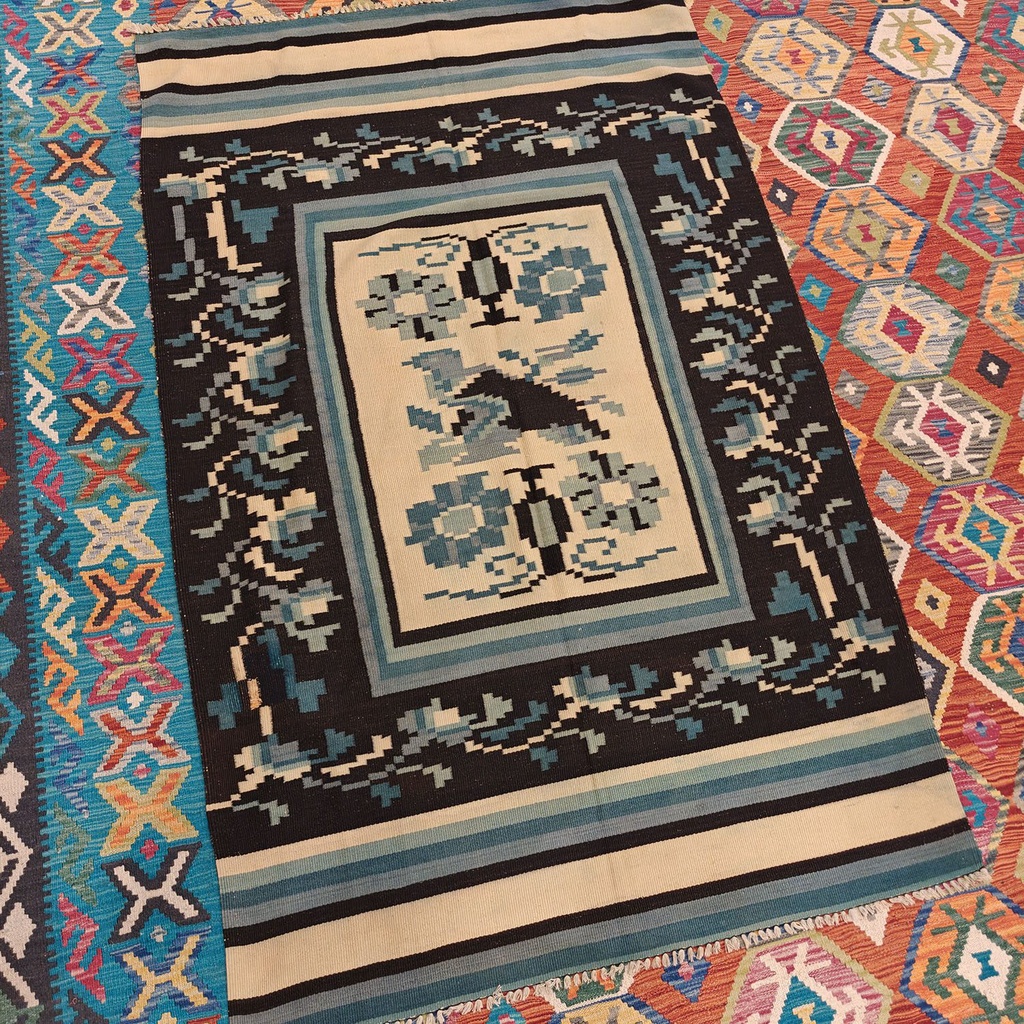 [SHB-085] Shamanic Mexican Handmade Wool Blanket (200x125cm)