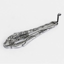 [JHR-023] Jaw Harp "Samurai" (+ wooden case)