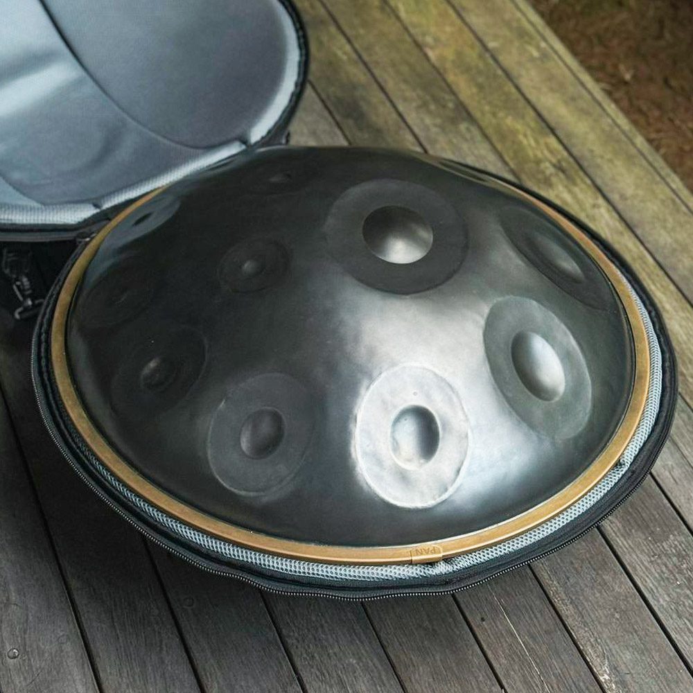[HDP-013] Handpan RAV PAN "F# Romanian Hijaz" Black (55 cm, Russia) (+ hard case) (USED)