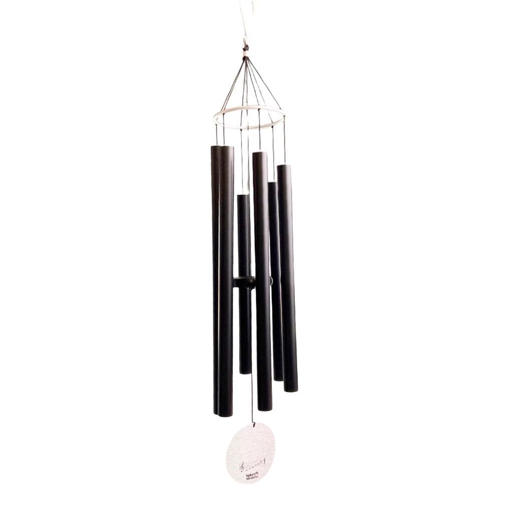 [WCH-037] Windchime Nature's Melody Aureole Tunes E-Pentatonic Premium Black (116 cm)