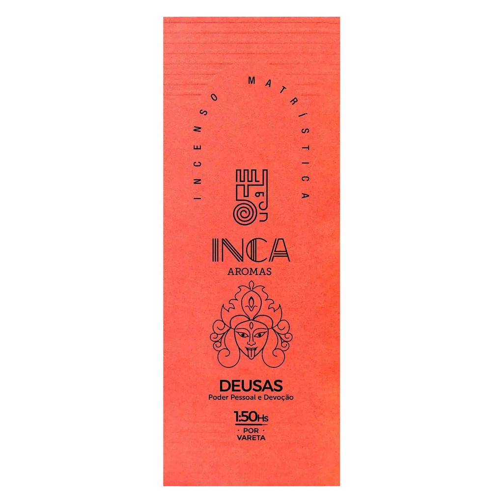 [INS-062] INCA Aromas Premium Incense Sticks "Goddess" (Brasil)
