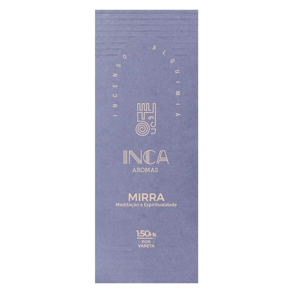 [INS-060] INCA Aromas Premium Incense Sticks "Myrrh" (Brasil)