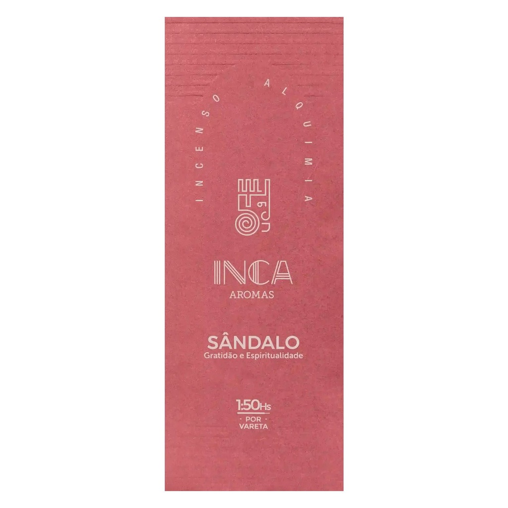 [INS-057] INCA Aromas Premium Incense Sticks "Sandalwood" (Brasil)