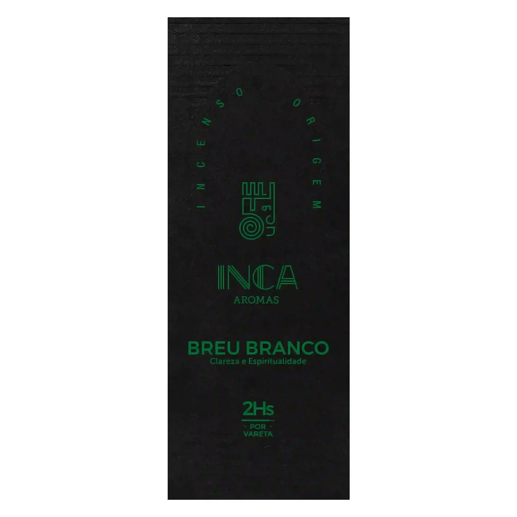 [INS-051] INCA Aromas Premium Incense Sticks "White Breu" (Brasil)