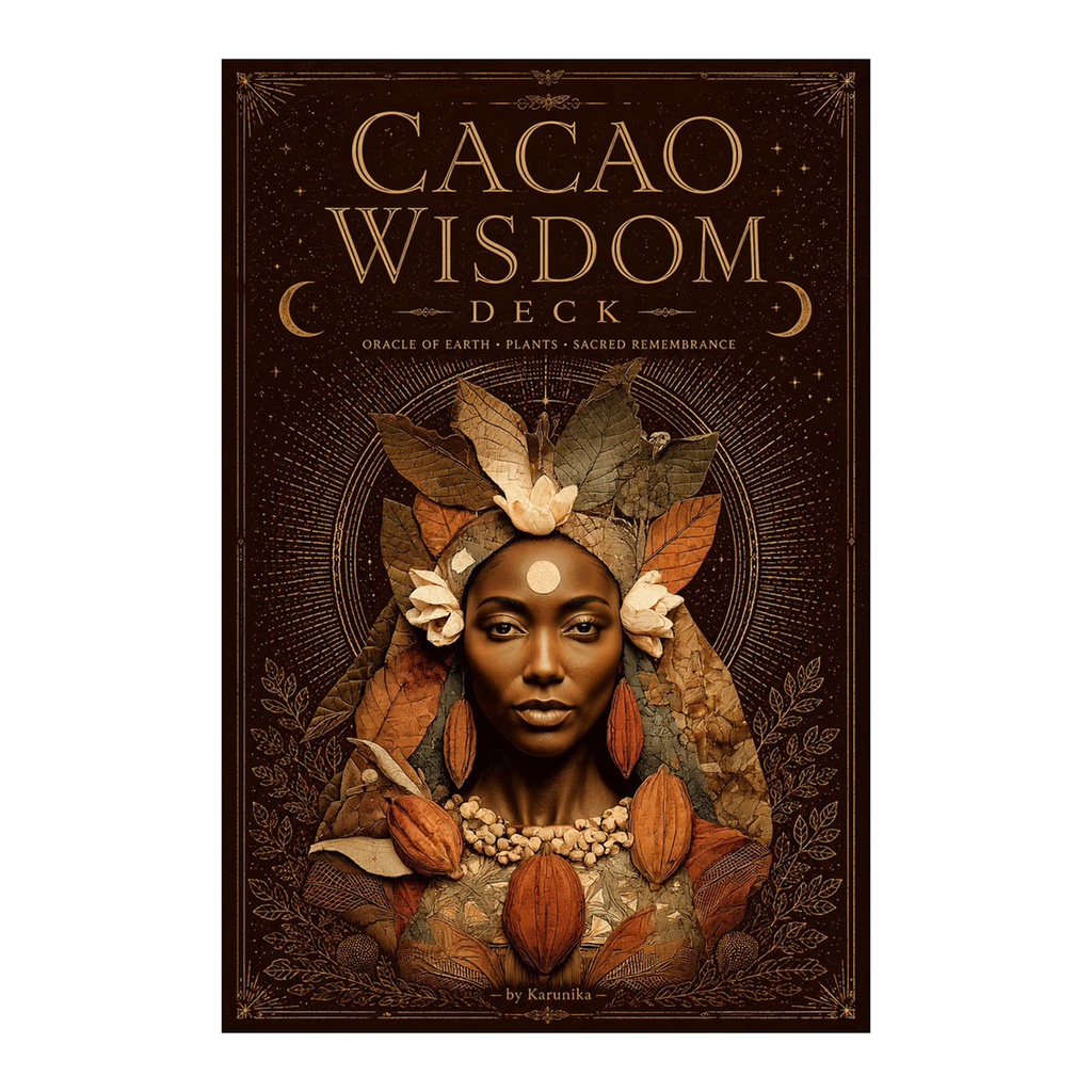 [CDK-044] Cacao Wisdom Deck by Karunika (50 Cards + Guidebook)