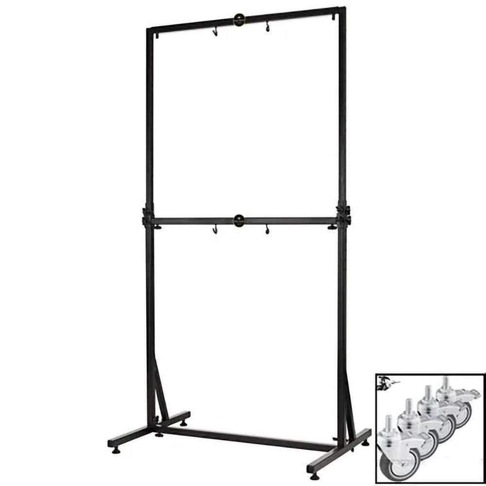 [GMA-036] MEINL Professional Double Gong Stand Holder With Wheels (up to 40")