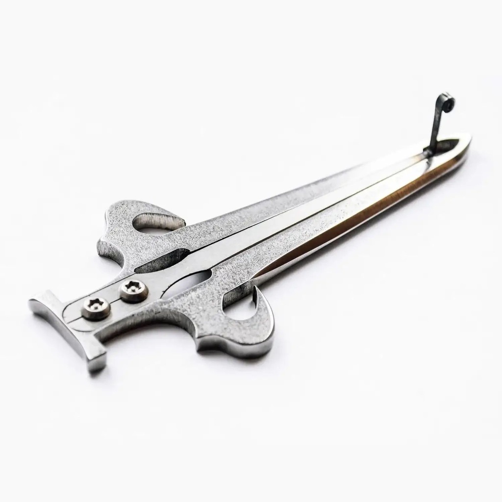 [JHR-010] Jaw Harp "Sword" (+ wooden case)