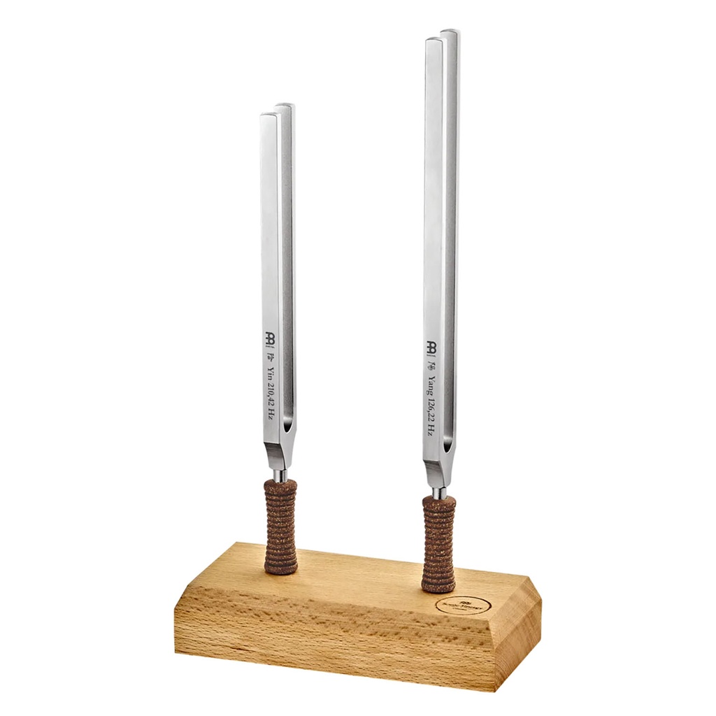 [TNF-065] MEINL Therapy TCM Tuning Fork Set "Yin & Yang" TTF-TCM-YYSET (2 Pcs + Holder)
