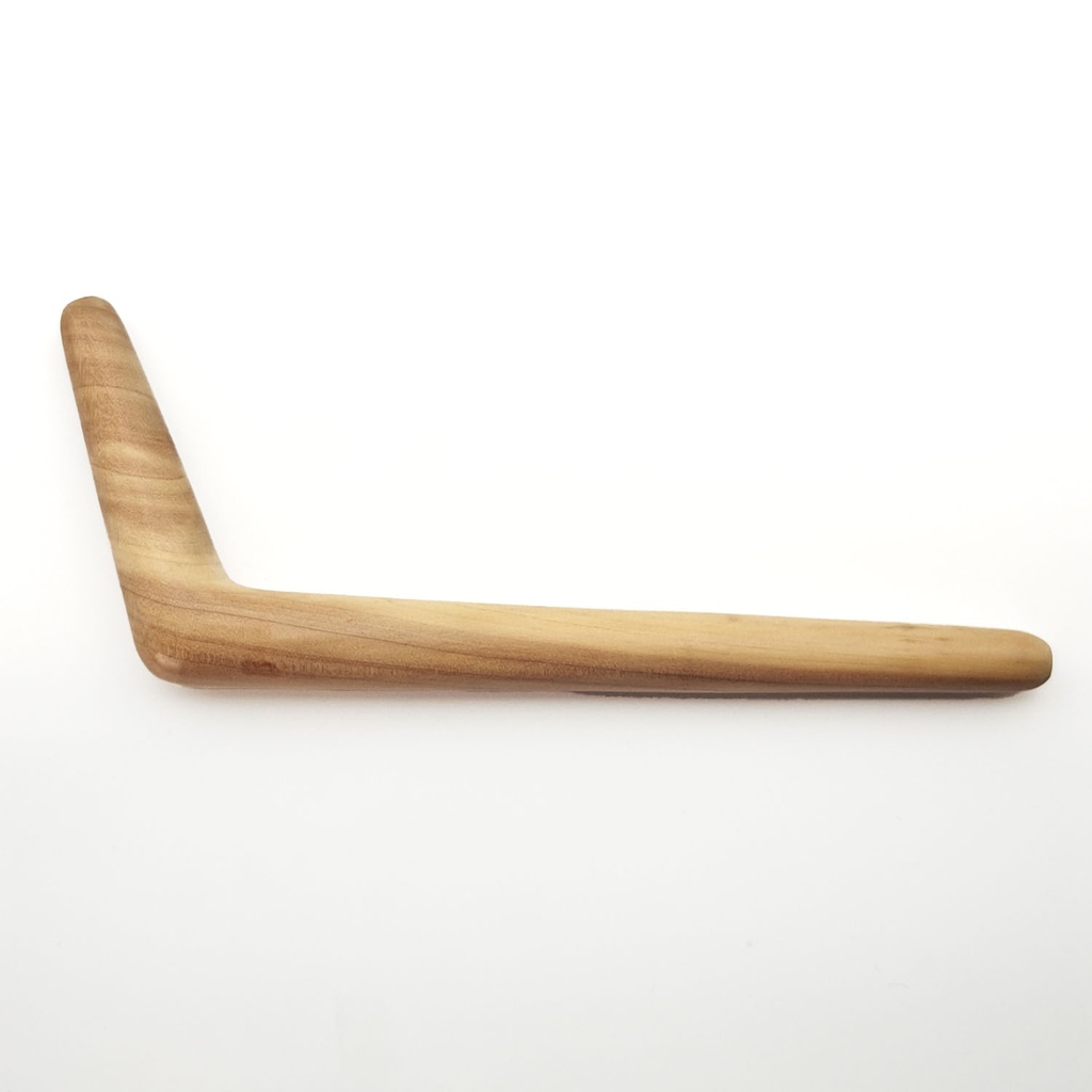[RPA-070] Wooden Tepi Pipe Simple Medium (Cemara Wood)