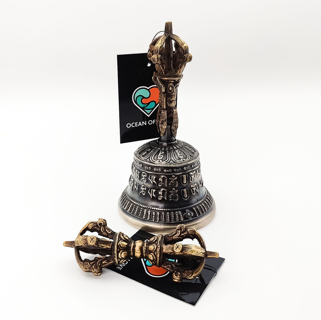 [MUI-072] Tibetan Bell & Vajra Small (7 cm)