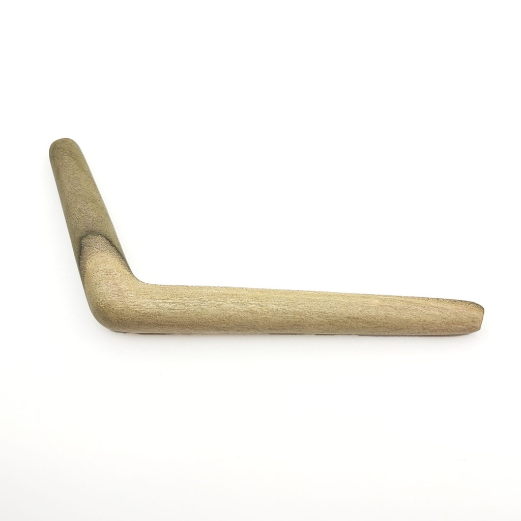 [RPA-015] Wooden Tepi Pipe Simple Small (Dark Waru Wood)