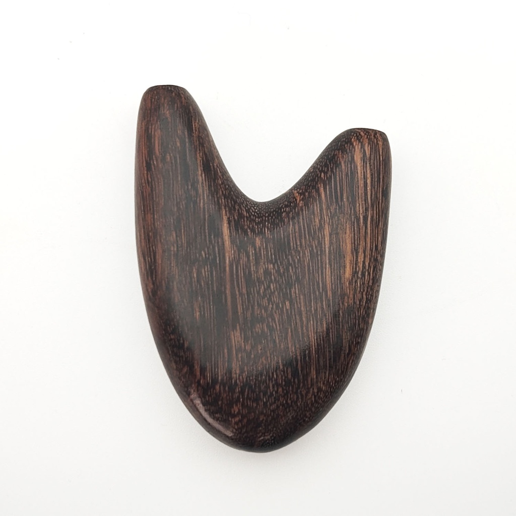 [RPA-049] Wooden Kuripie Rapeh Applicator "Heart" (Tamarind Wood)